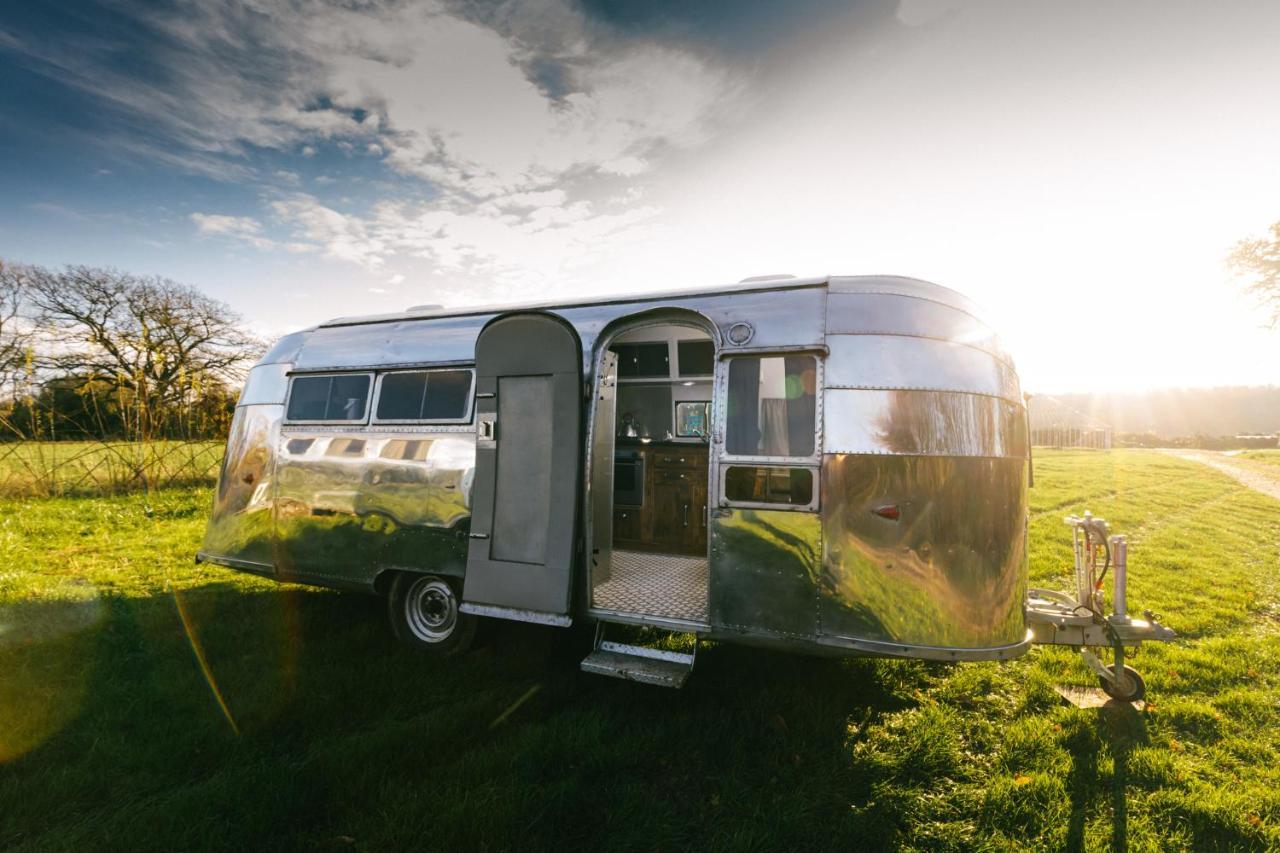 Silver Airstream Glamping & Rental Chichester Exteriör bild