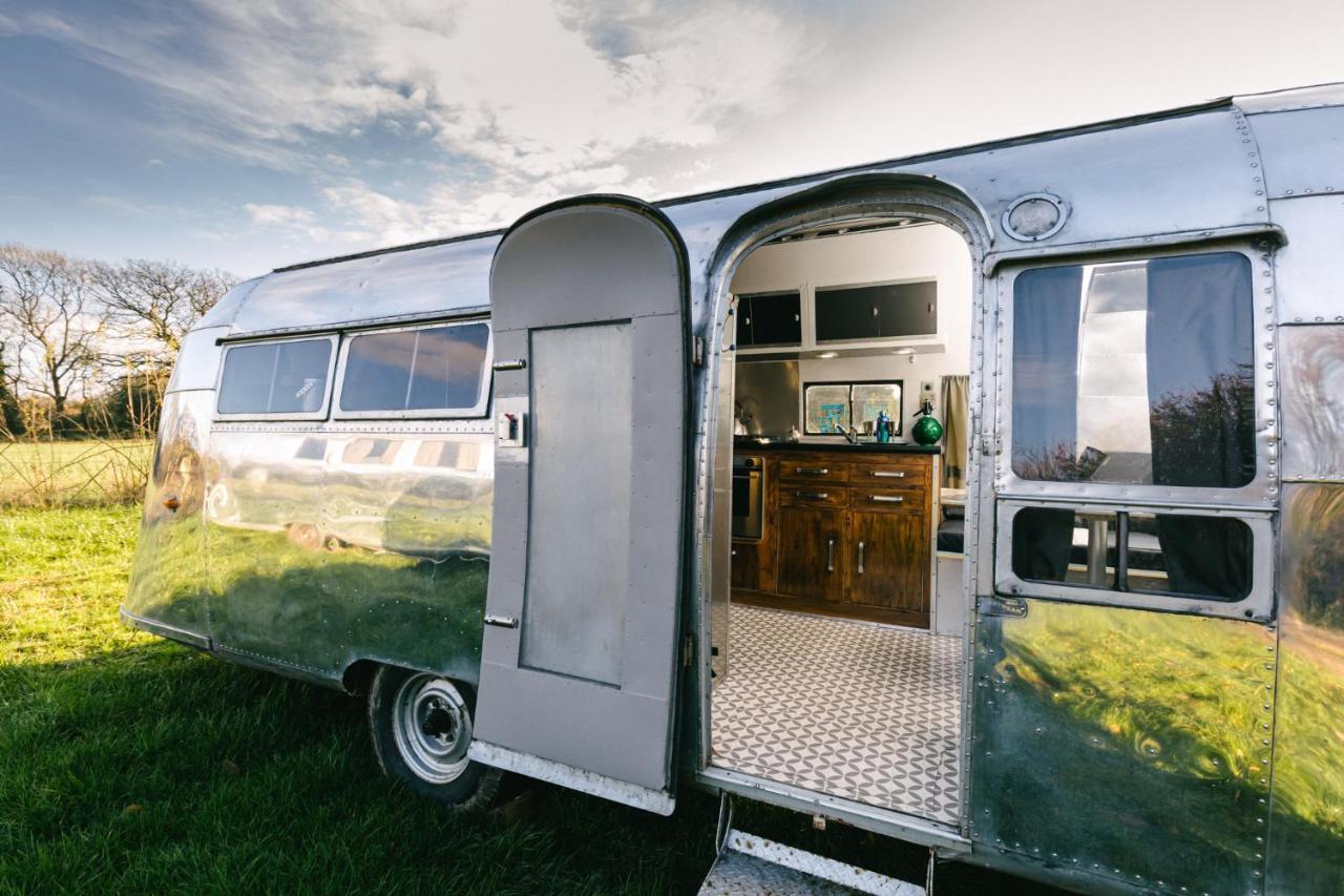 Silver Airstream Glamping & Rental Chichester Exteriör bild
